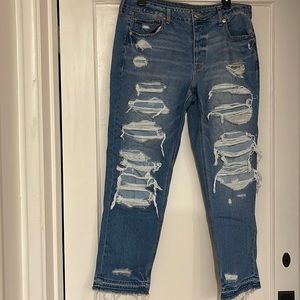 American Eagle Tomgirl jeans. Size 12